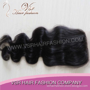 Virgin Brazilian Silk Base Closures Brazilian Human Hair Extension